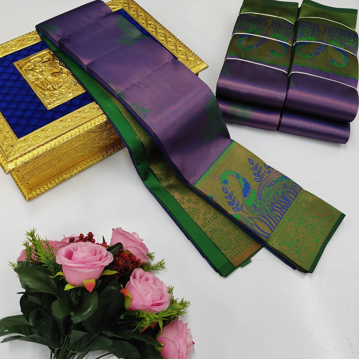 Kubera Rapier Fancy Silk Saree