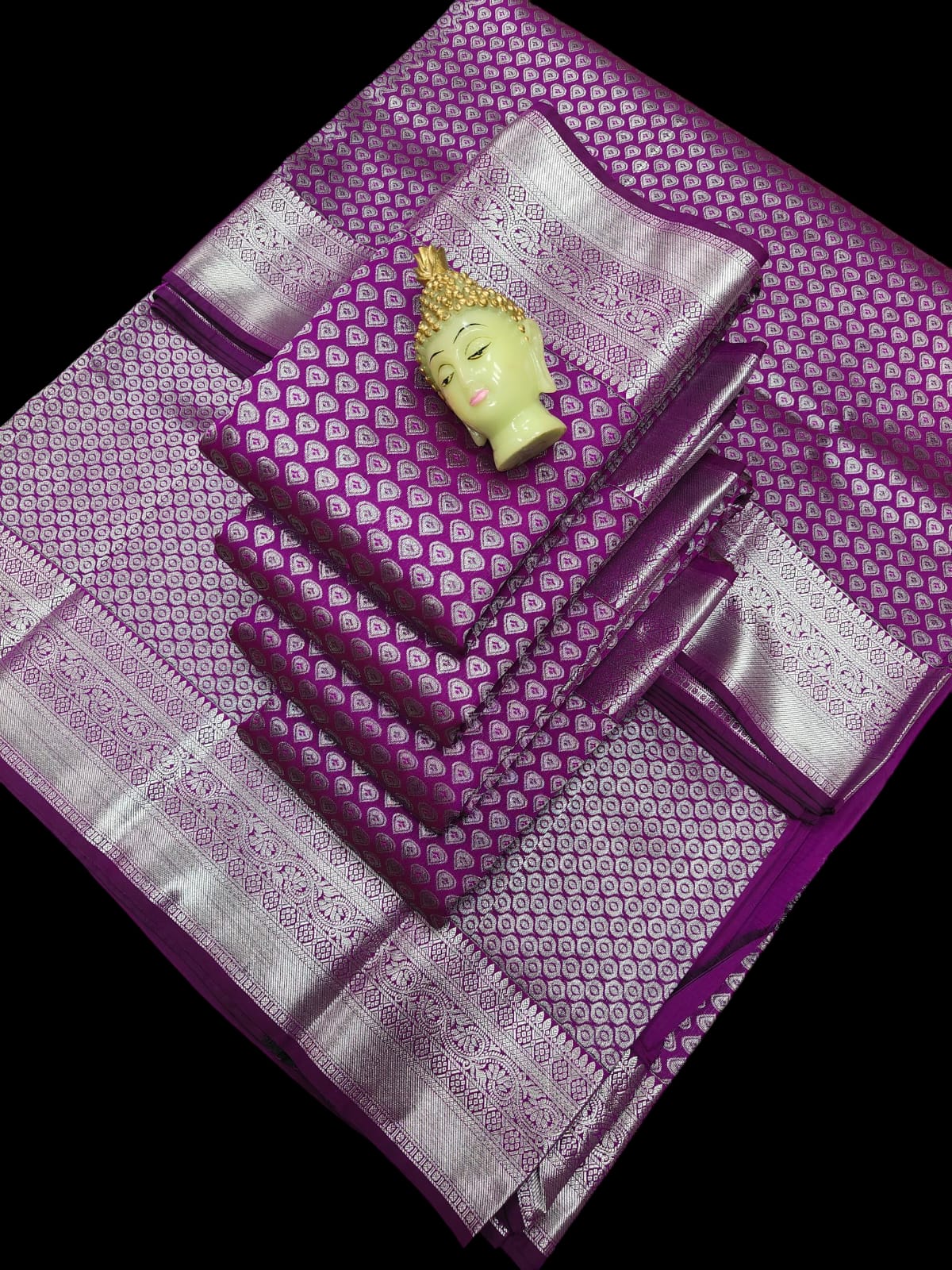 Samuthrika and Vasthrakala Silk Saree – Pure Silk - Wedding Edition