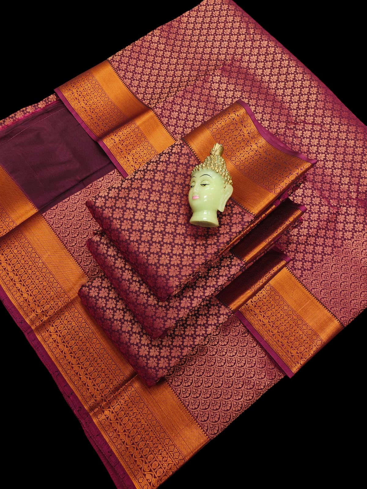 Samuthrika and Vasthrakala Silk Saree – Pure Silk - Wedding Edition