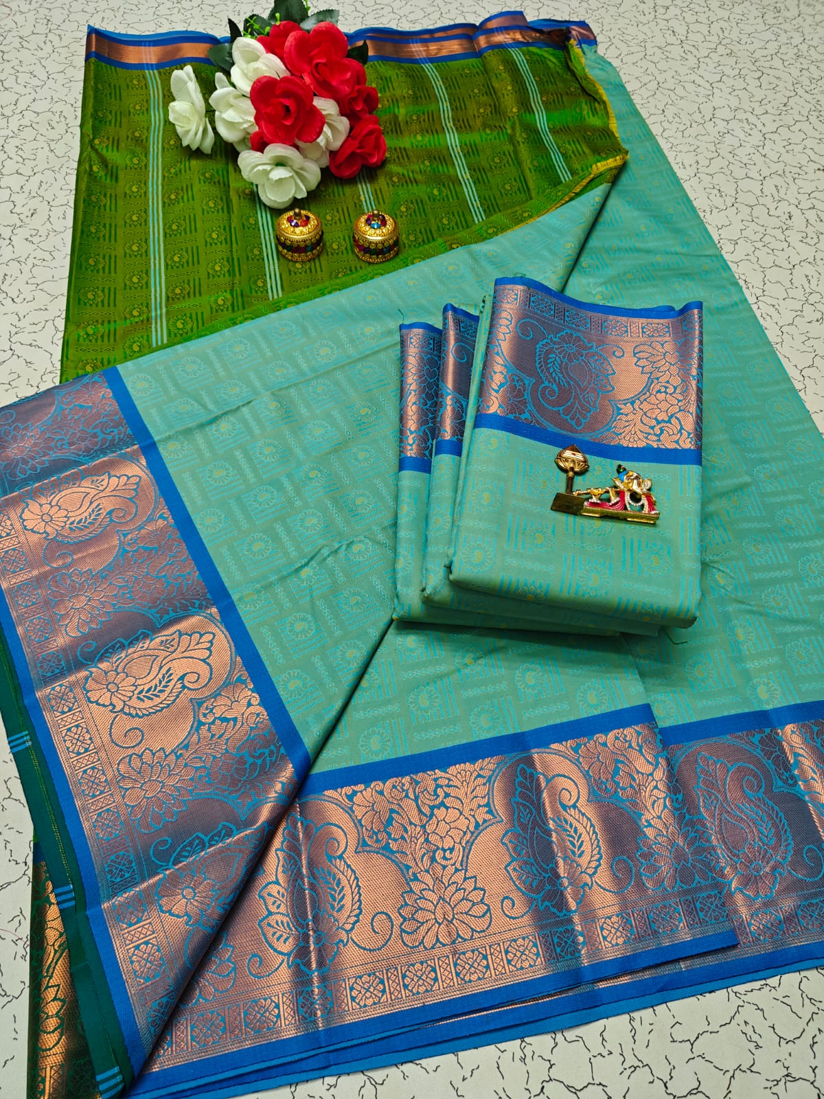 Karizma Silk Saree - 3D Embossed Design