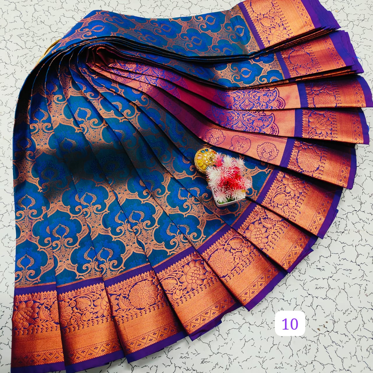 Samuthrika & Vasthrakala Wedding Model Sarees – Fancy Jari Designs with Contrast Pallu & Blouse