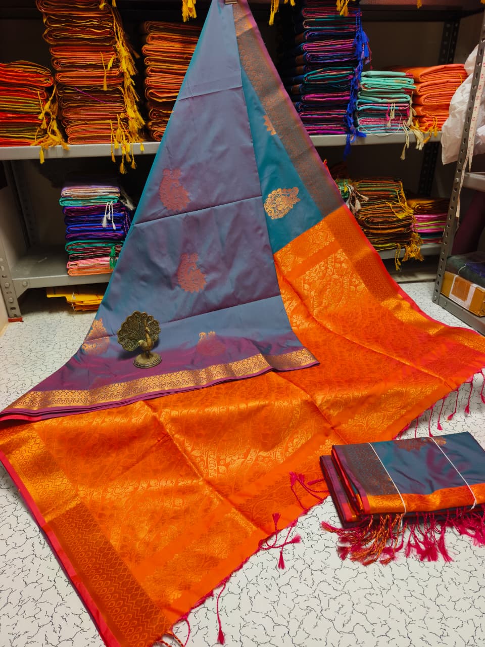 Premium Kanjivaram Soft Silk Saree