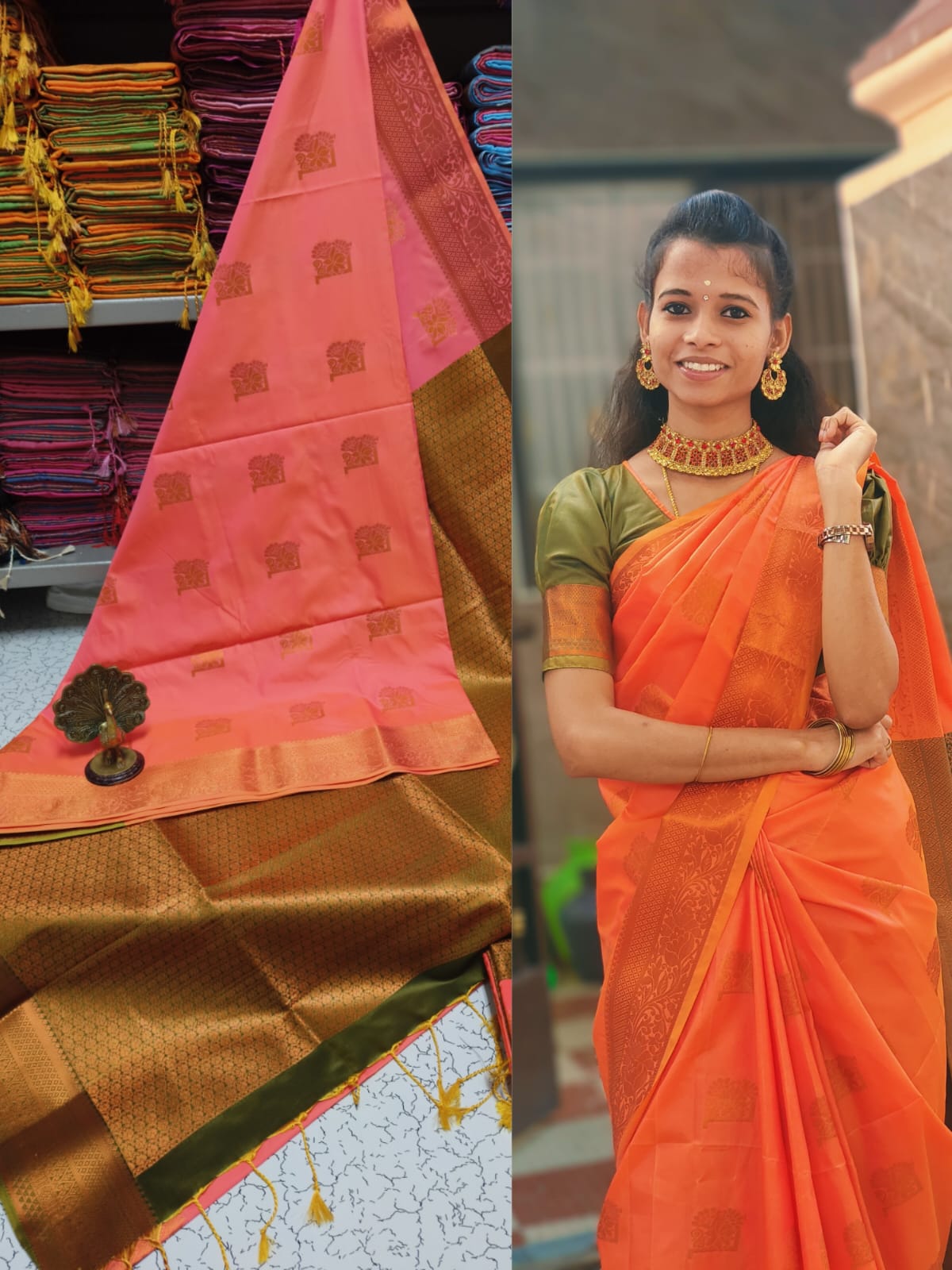 Premium Kanjivaram Soft Silk Saree