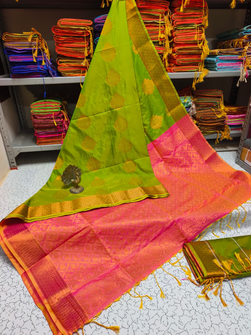 Premium Kanjivaram Soft Silk Saree