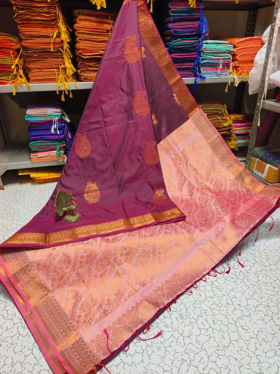 Premium Kanjivaram Soft Silk Saree