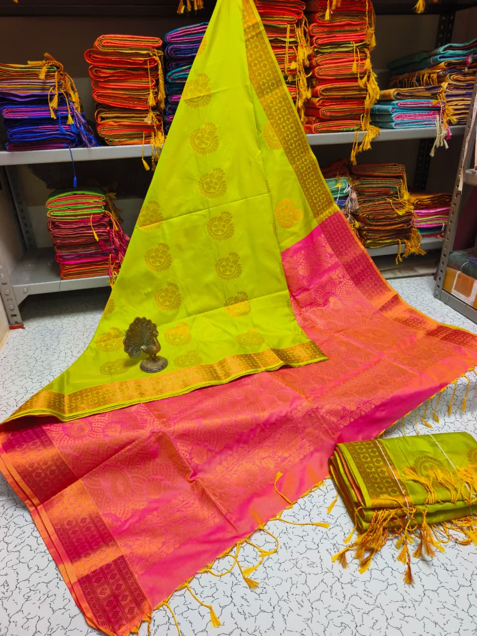 Premium Kanjivaram Soft Silk Saree