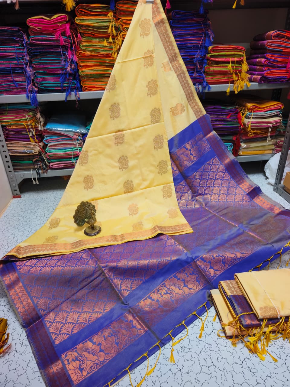 Premium Kanjivaram Soft Silk Saree