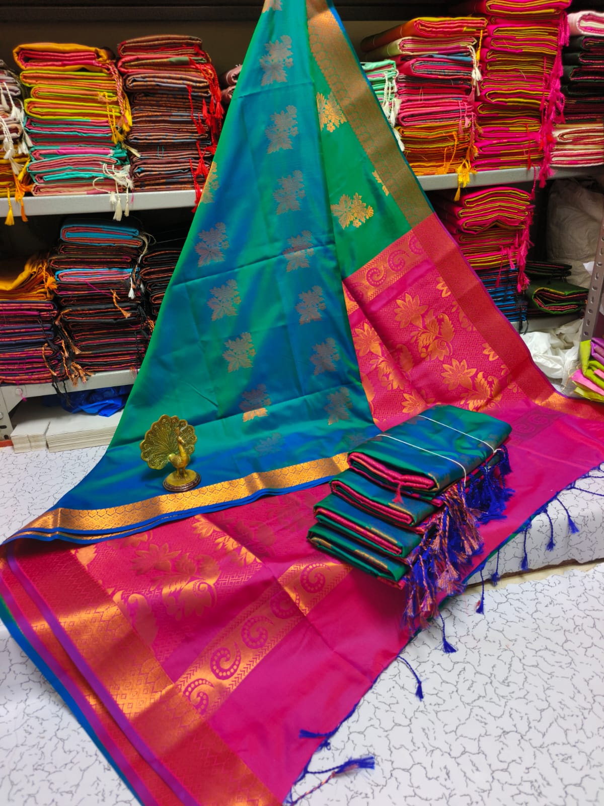 Premium Kanjivaram Soft Silk Saree