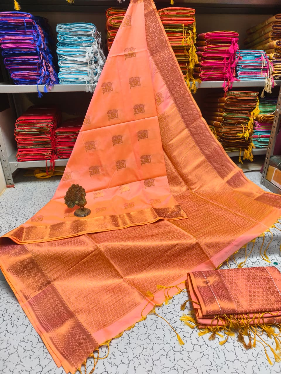 Premium Kanjivaram Soft Silk Saree