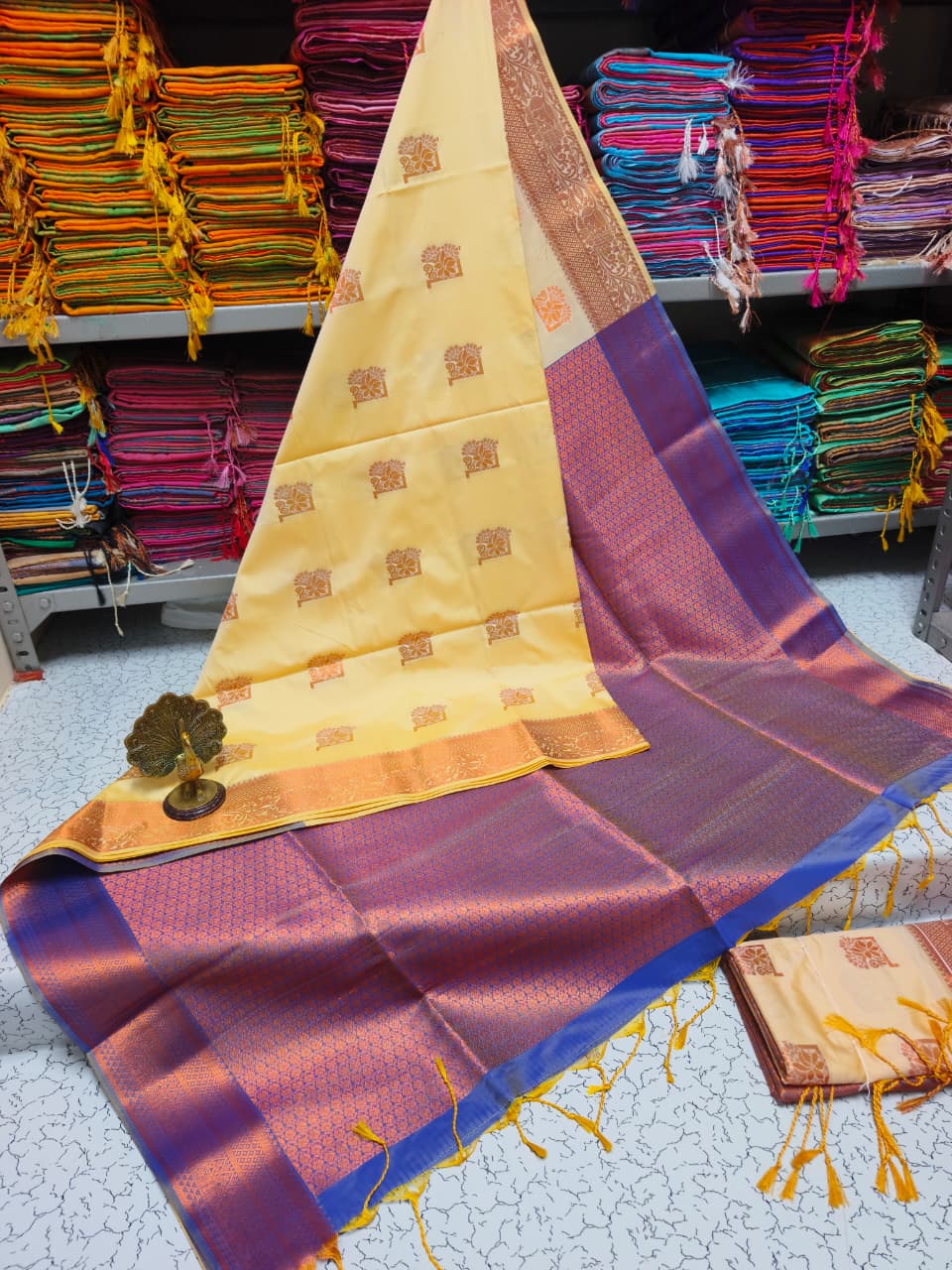 Premium Kanjivaram Soft Silk Saree