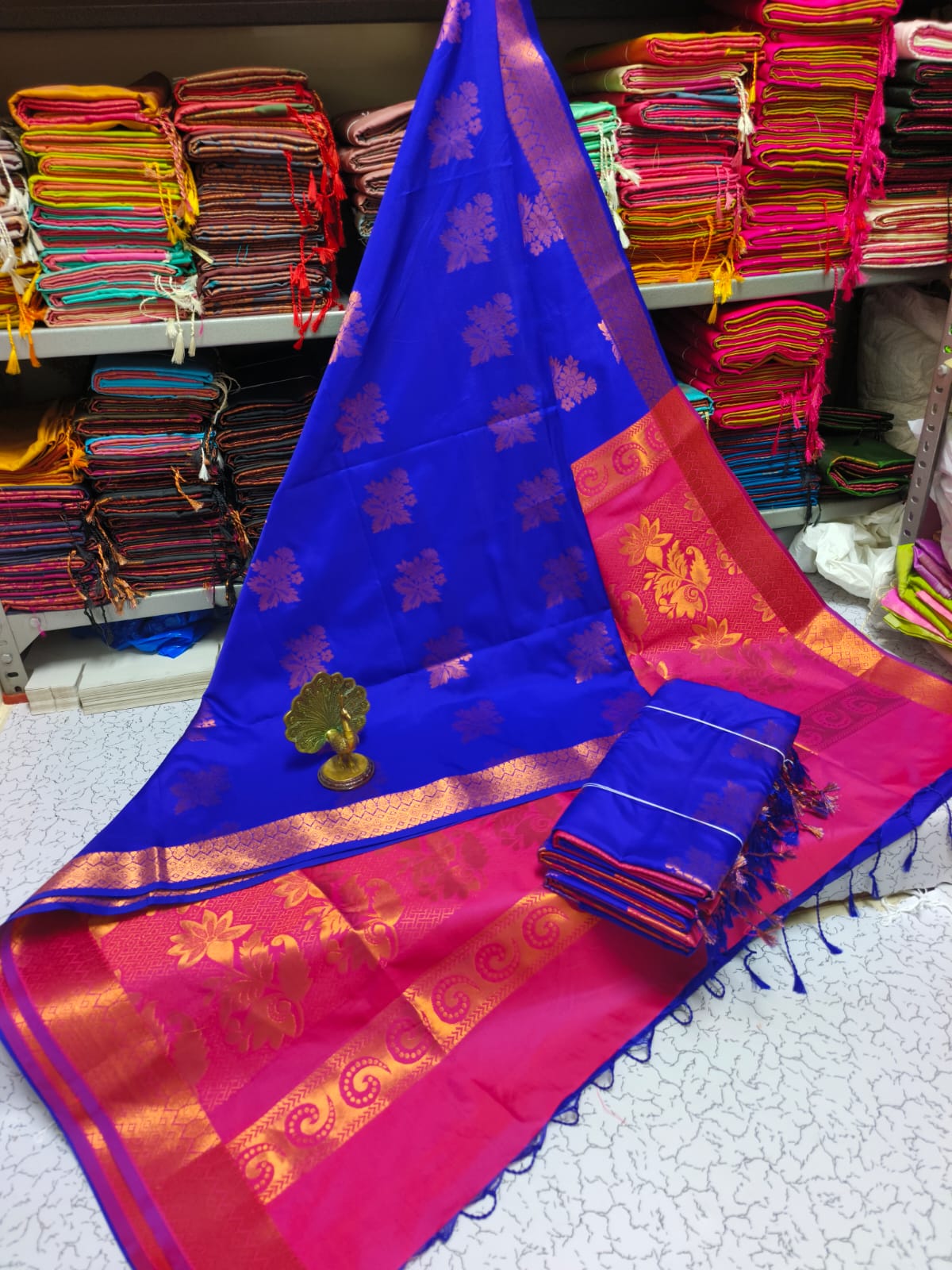 Premium Kanjivaram Soft Silk Saree