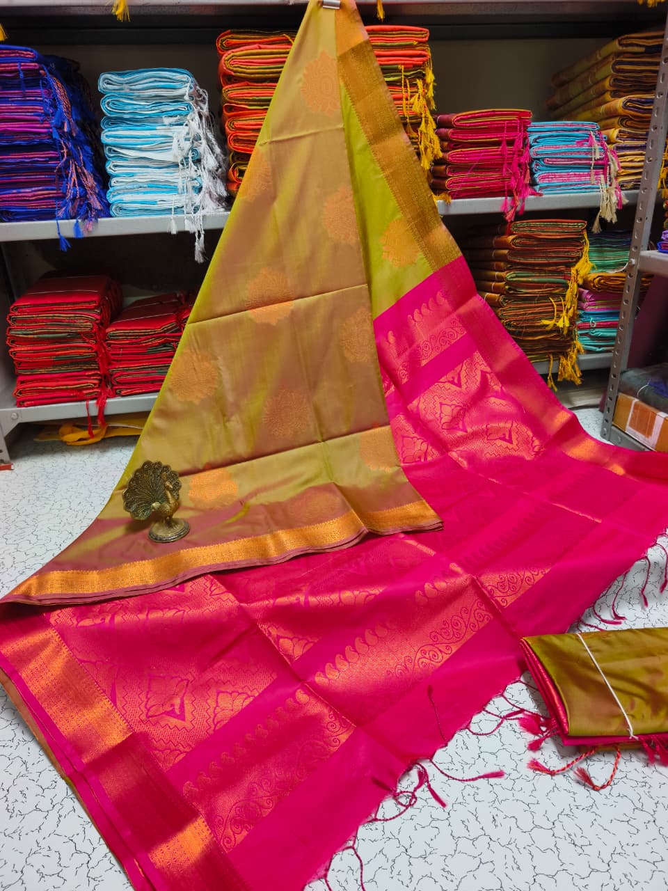 Premium Kanjivaram Soft Silk Saree