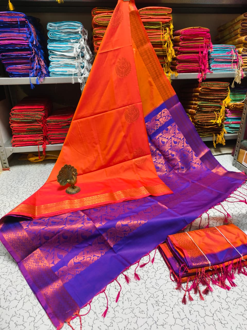 Premium Kanjivaram Soft Silk Saree