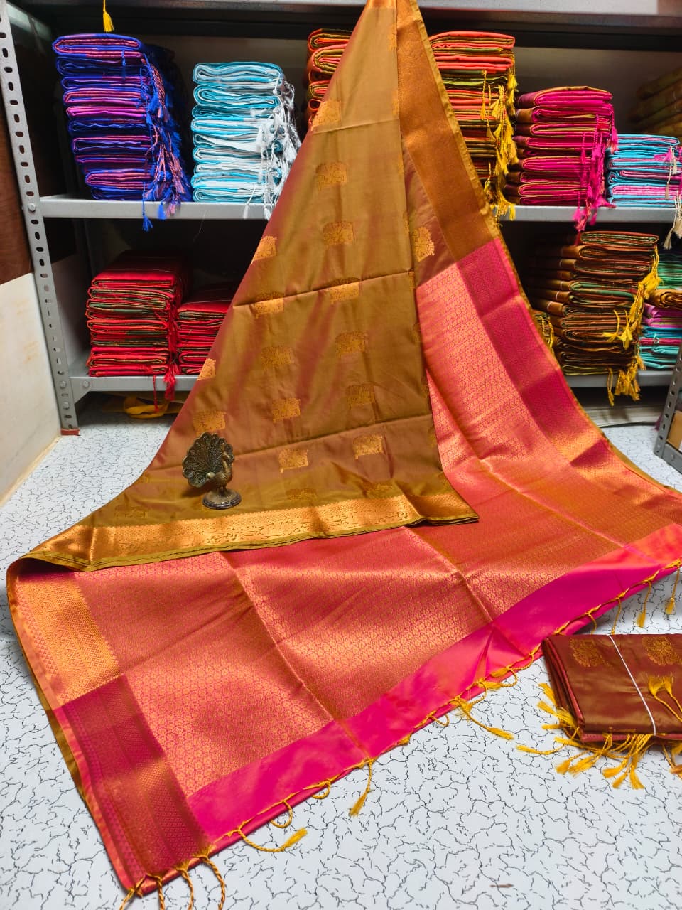 Premium Kanjivaram Soft Silk Saree