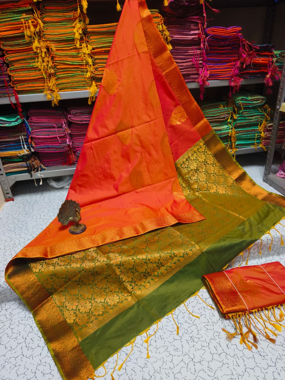 Premium Kanjivaram Soft Silk Saree