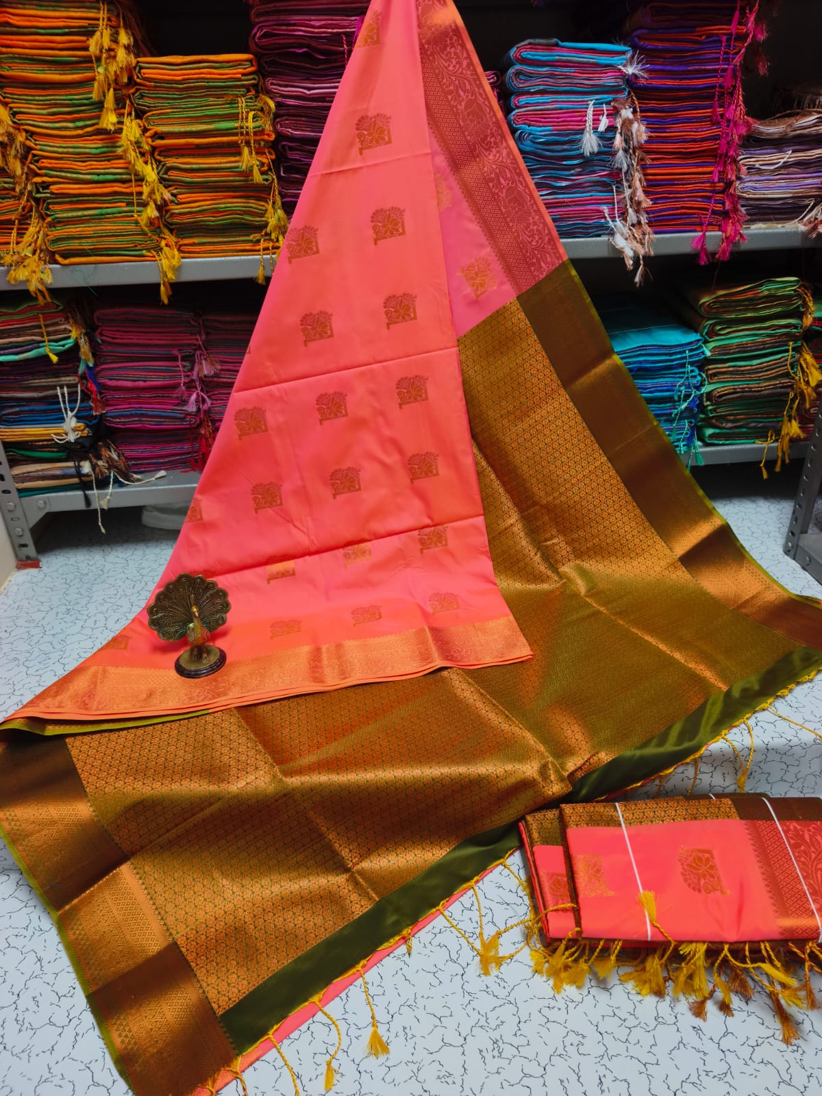 Premium Kanjivaram Soft Silk Saree