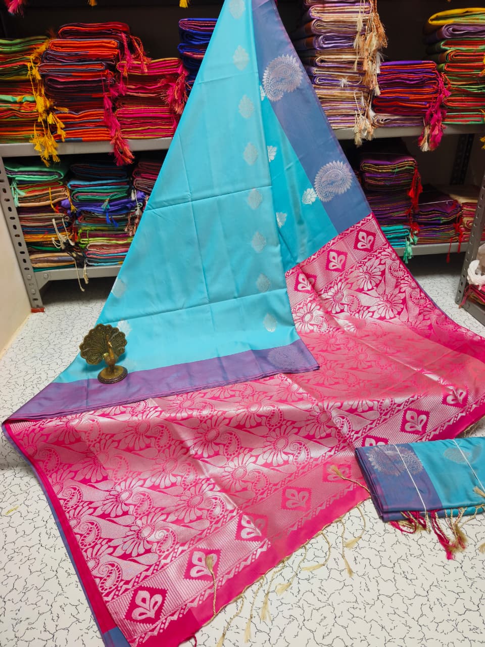 Premium Kanjivaram Soft Silk Saree
