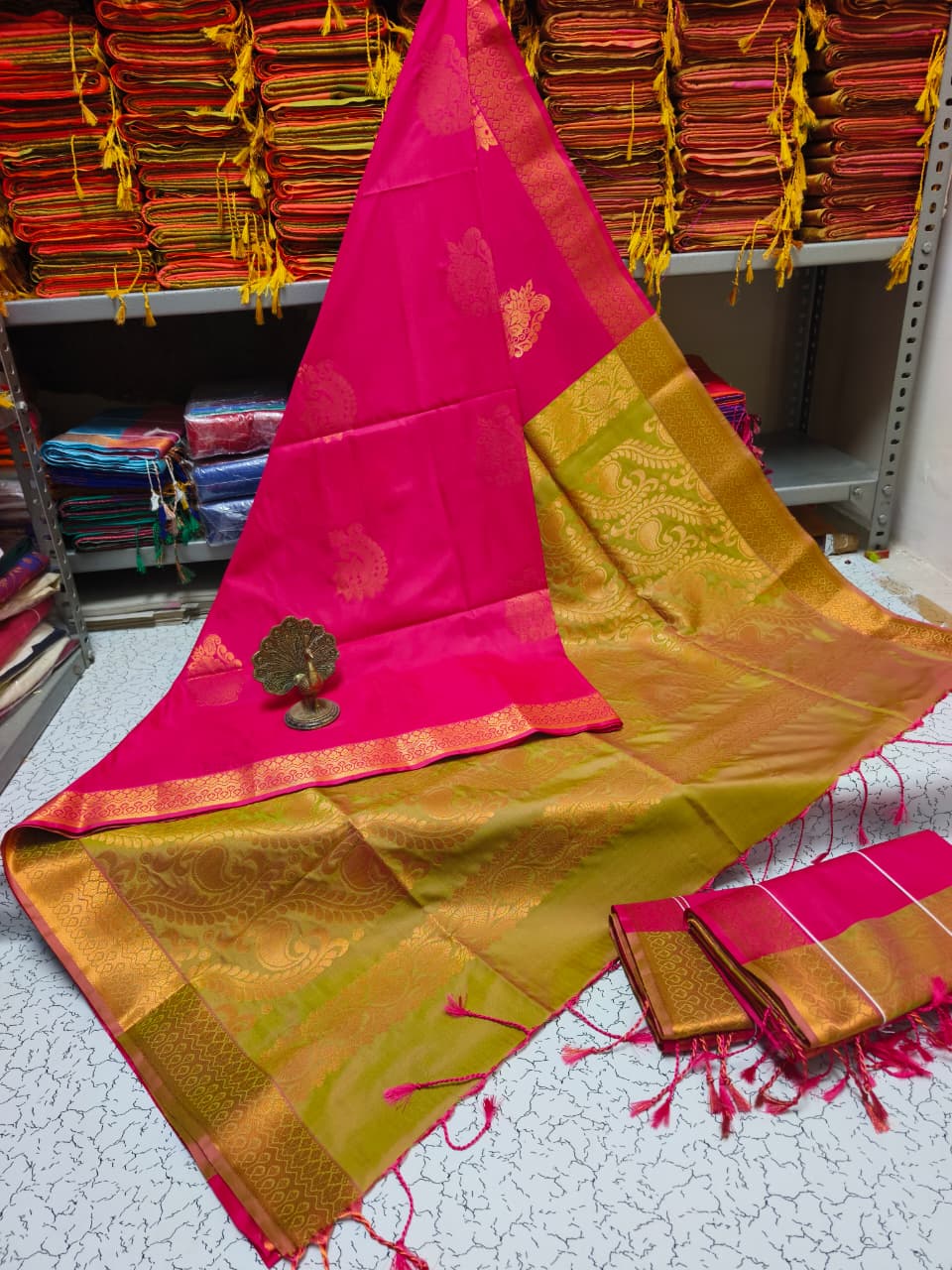 Premium Kanjivaram Soft Silk Saree