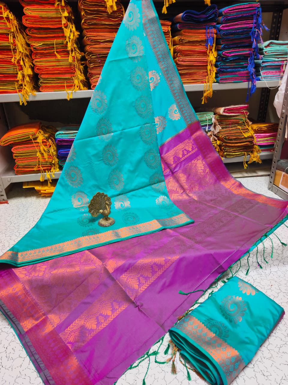Premium Kanjivaram Soft Silk Saree