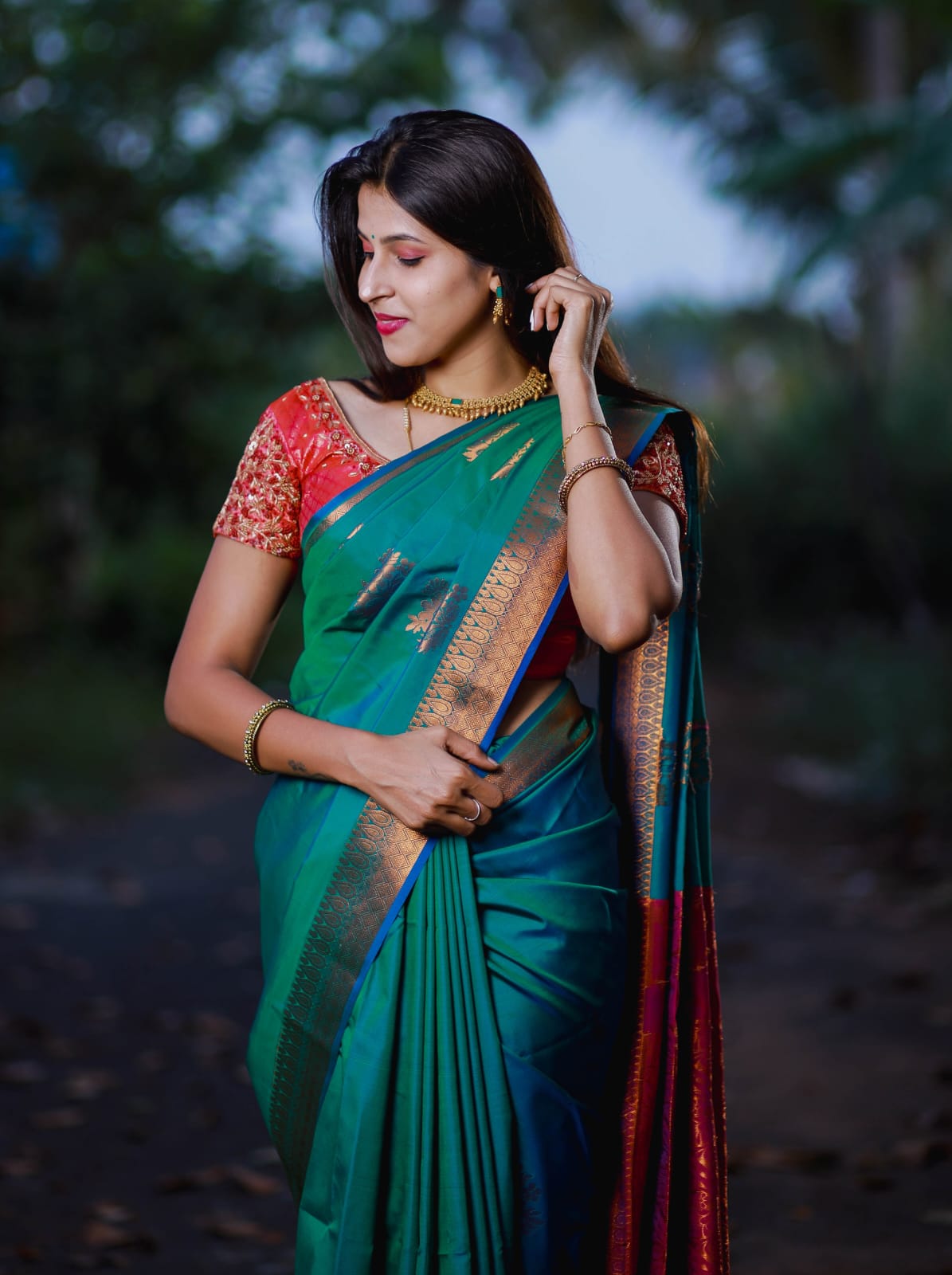 Premium Kanjivaram Soft Silk Saree
