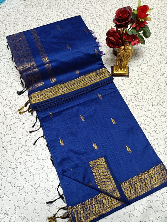 Premium Quality Kalyani Cotton Saree / Lata Gadwal Paithani