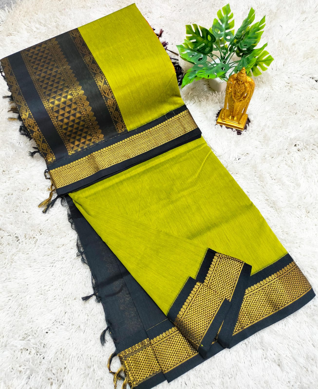 Premium Quality Kalyani Cotton Saree / Lata Gadwal Paithani