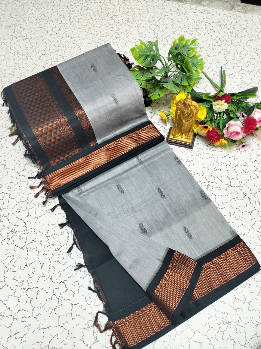 Premium Quality Kalyani Cotton Saree / Lata Gadwal Paithani