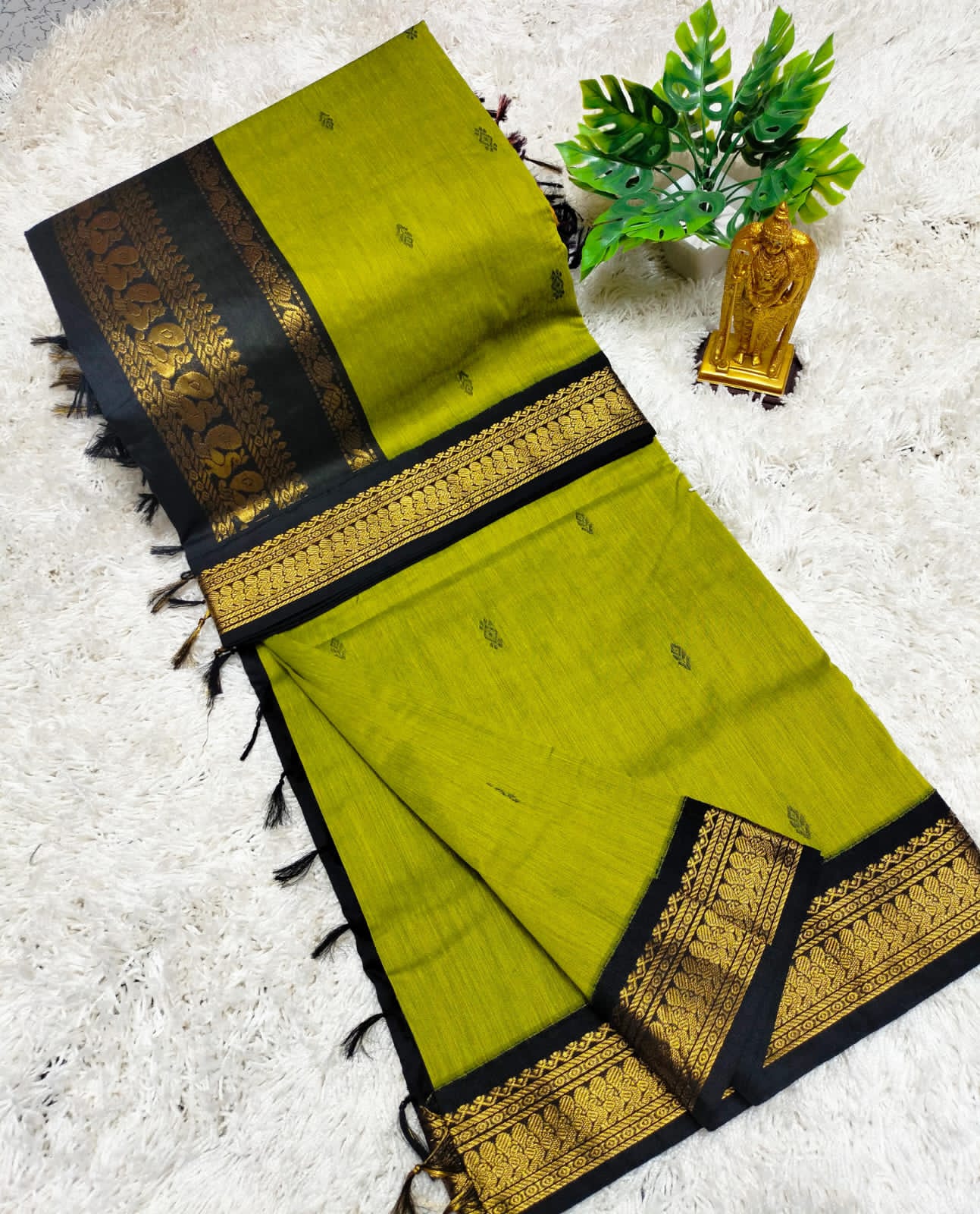 Premium Quality Kalyani Cotton Saree / Lata Gadwal Paithani