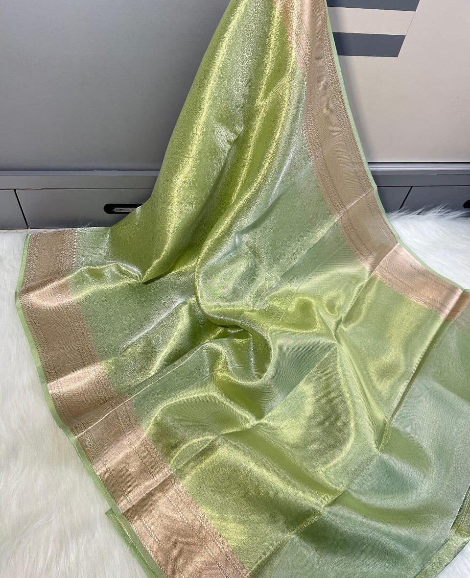 Elegant Celebrity Tissue Silk Sarees
