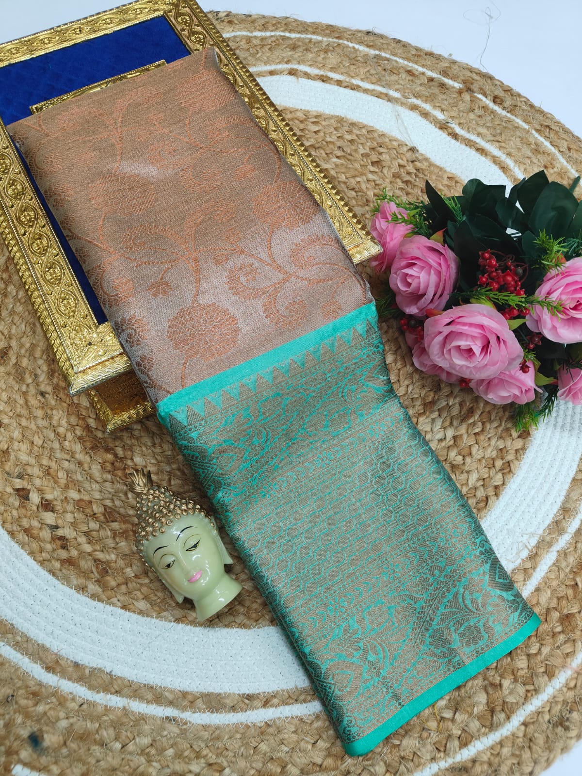 Elegant Celebrity Tissue Silk Sarees