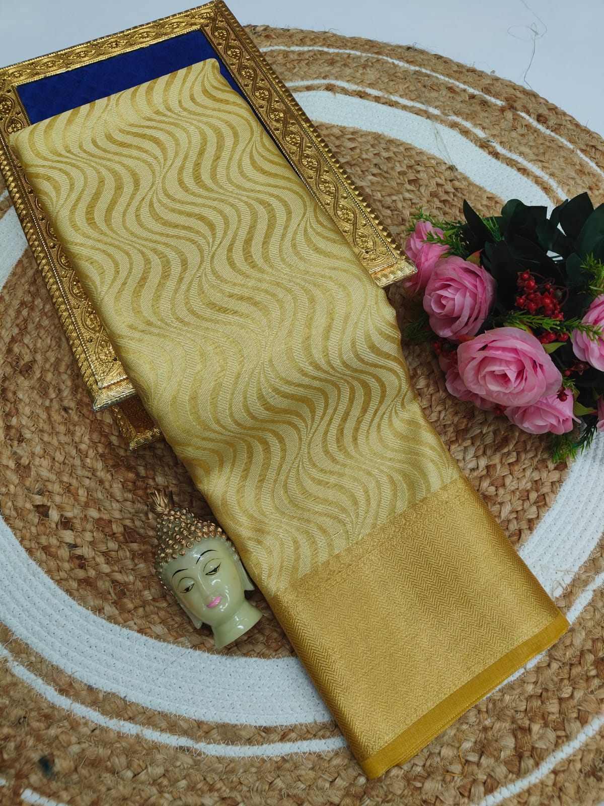 Elegant Celebrity Tissue Silk Sarees