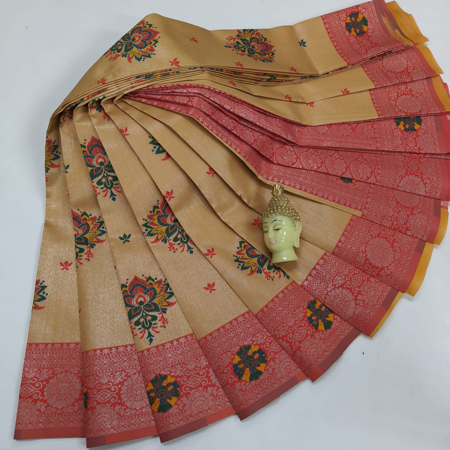 New Launch Digital Meena Tissue Sarees