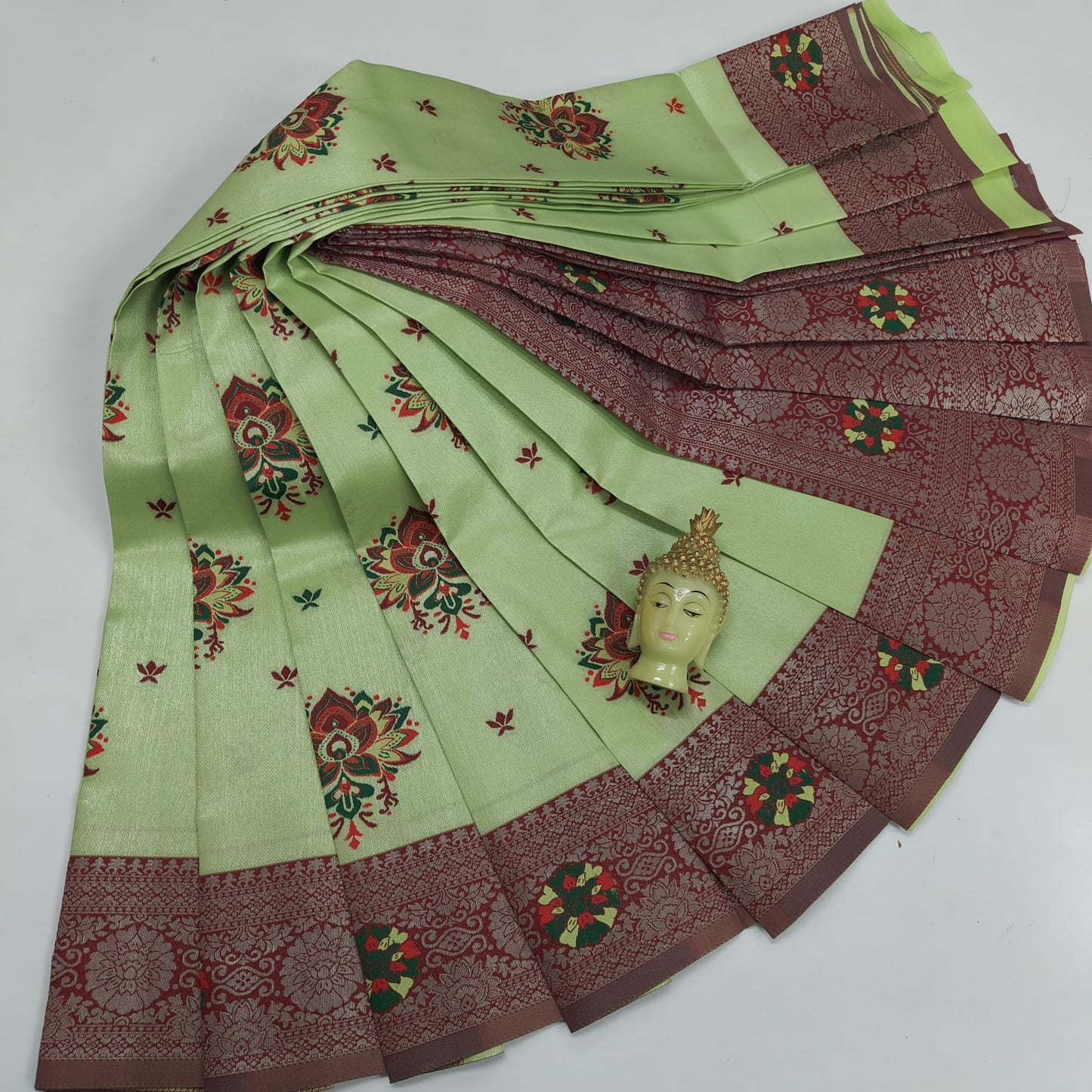 New Launch Digital Meena Tissue Sarees