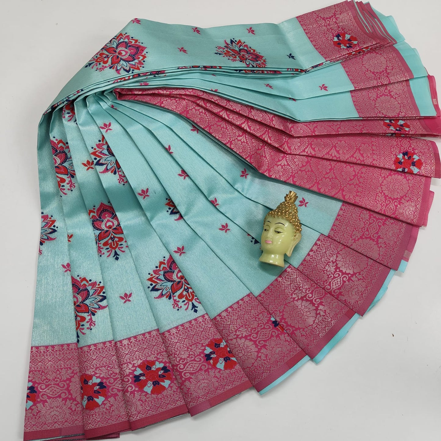 New Launch Digital Meena Tissue Sarees