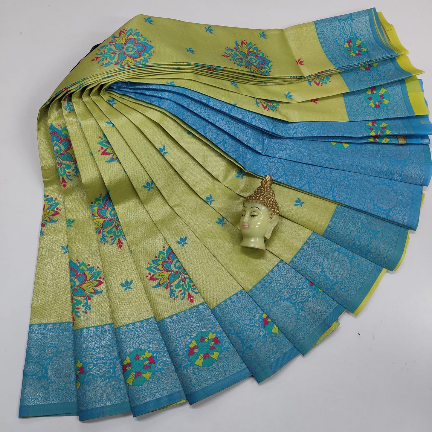 New Launch Digital Meena Tissue Sarees