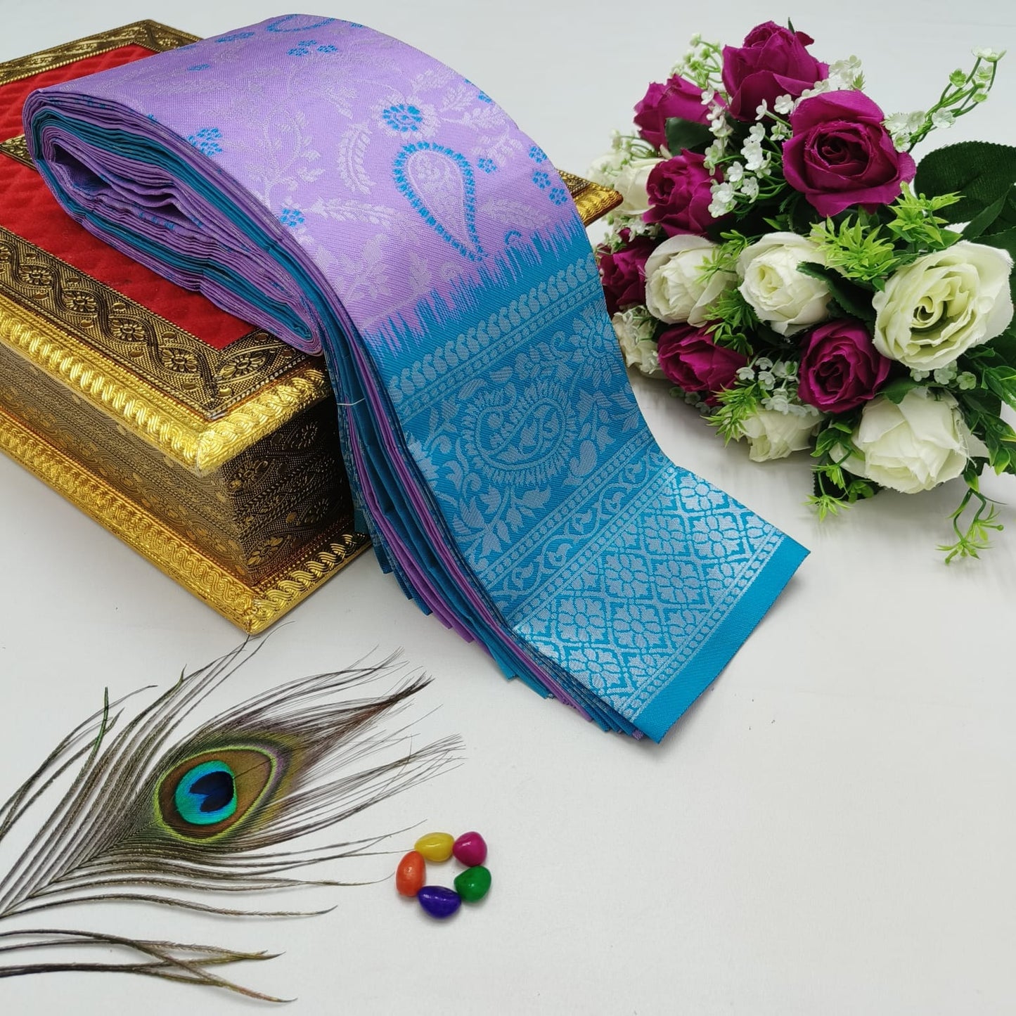 Elite Kupera Korvai Bridal Rapier Silk Saree