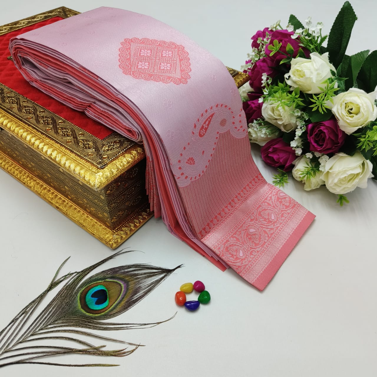 Elite Kupera Korvai Bridal Rapier Silk Saree