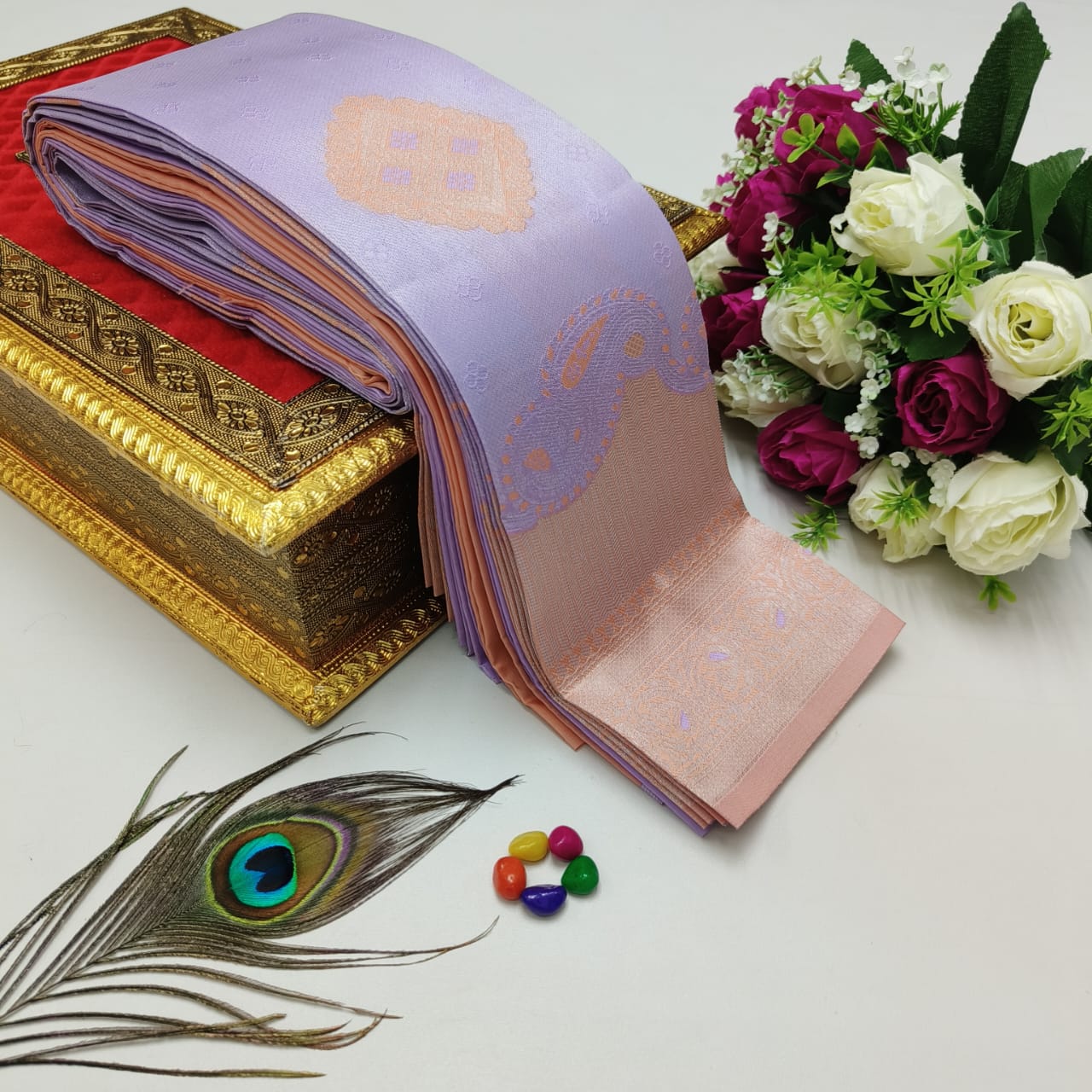 Elite Kupera Korvai Bridal Rapier Silk Saree