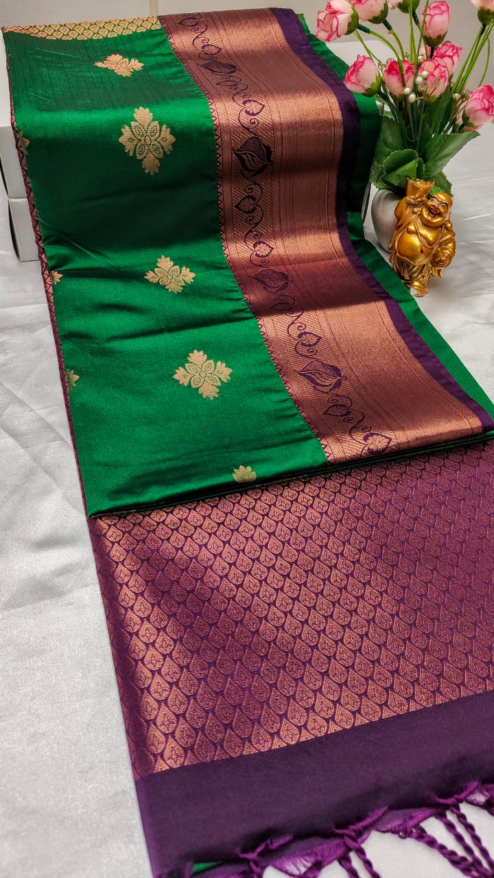 LUXURY BORDER SOFT SILK
