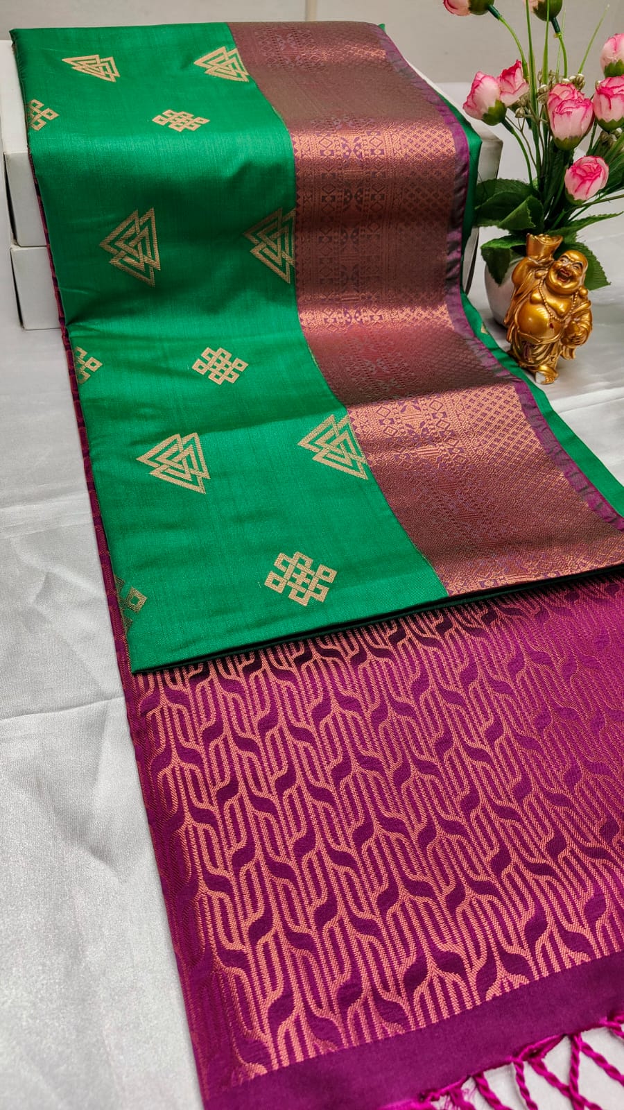 LUXURY BORDER SOFT SILK