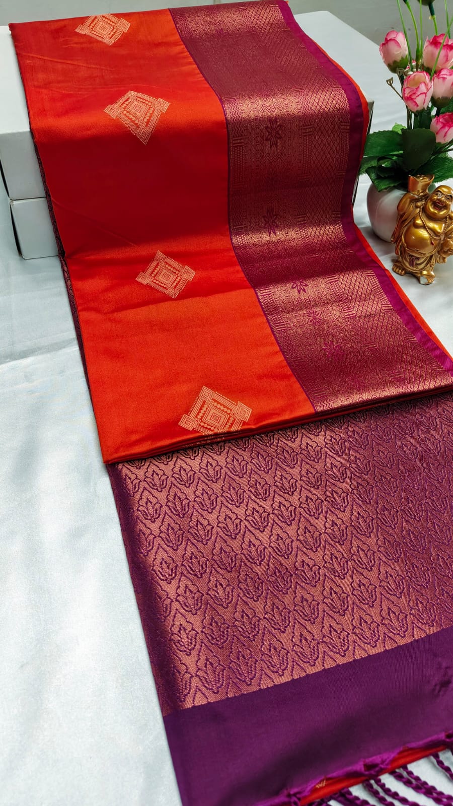 LUXURY BORDER SOFT SILK