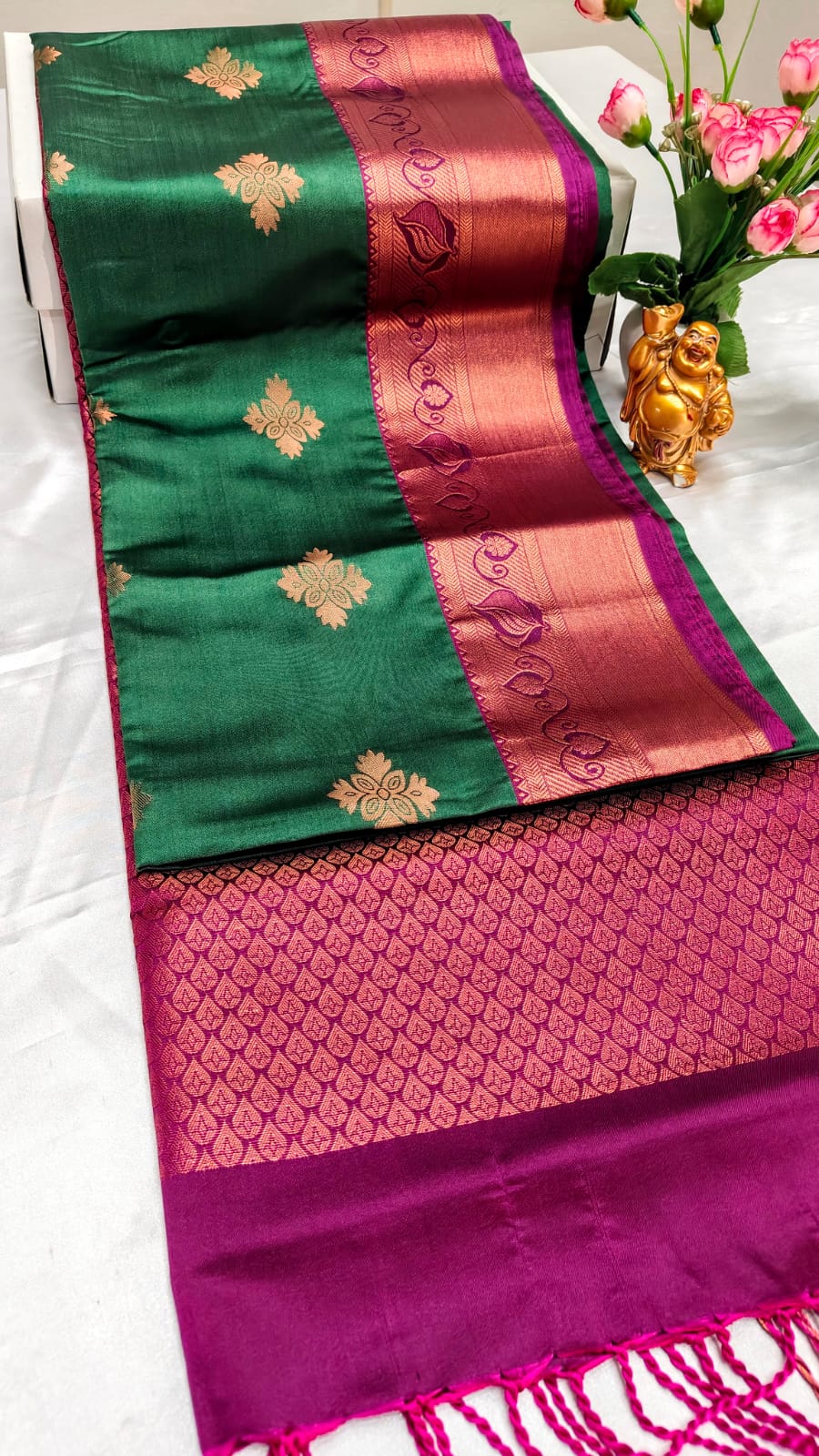 LUXURY BORDER SOFT SILK