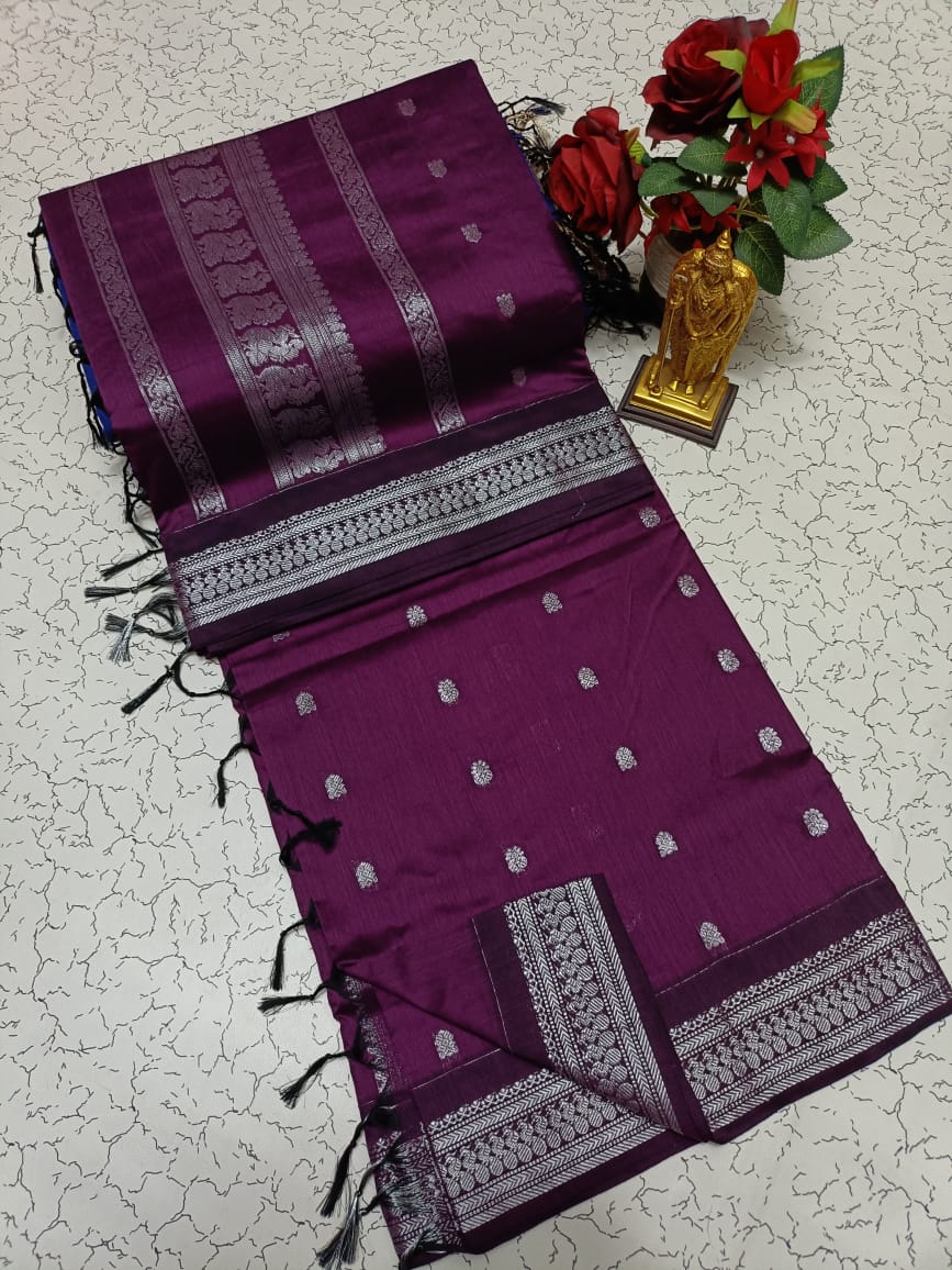 Premium Kalyani Cotton / Lata Gadwal Paithani saree