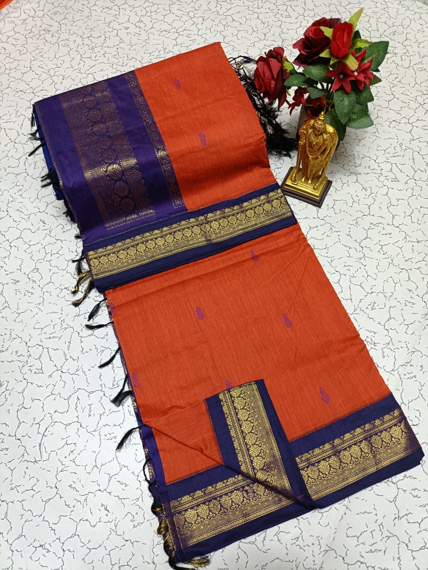 Premium Kalyani Cotton / Lata Gadwal Paithani saree