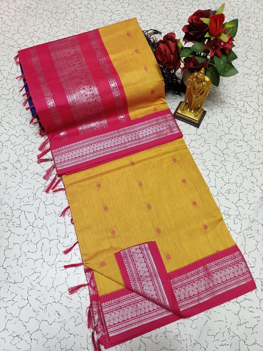 Premium Kalyani Cotton / Lata Gadwal Paithani saree