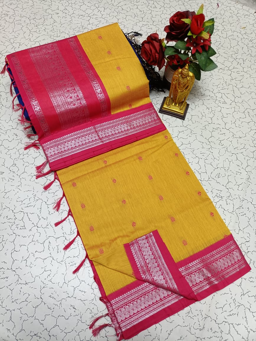Premium Kalyani Cotton / Lata Gadwal Paithani saree