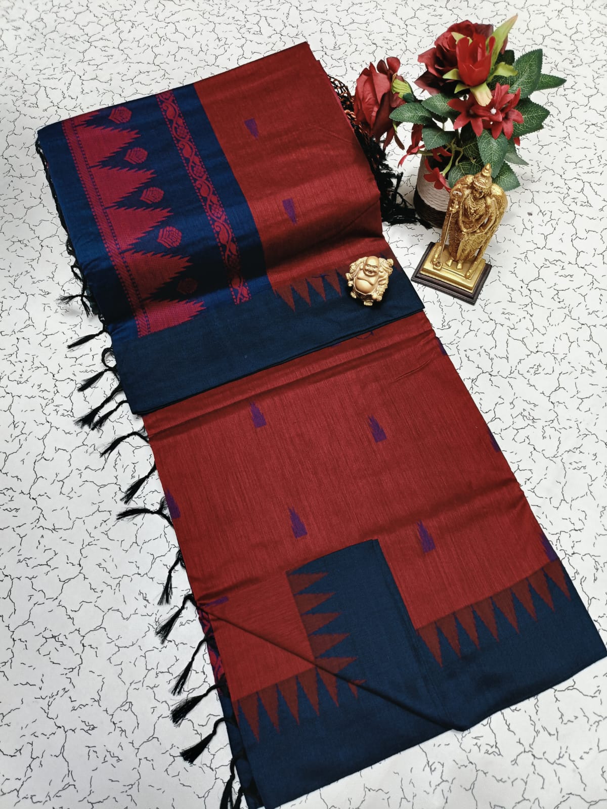 Premium Kalyani Cotton / Lata Gadwal Paithani saree