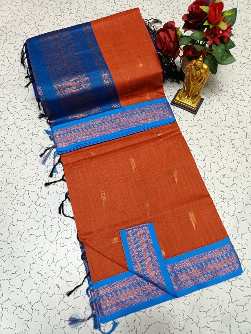 Premium Kalyani Cotton / Lata Gadwal Paithani saree