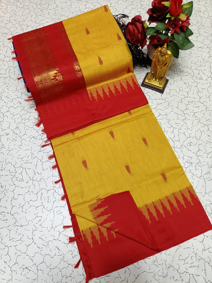 Premium Kalyani Cotton / Lata Gadwal Paithani saree