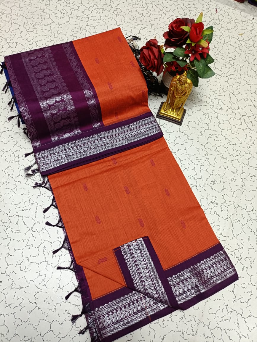 Premium Kalyani Cotton / Lata Gadwal Paithani saree